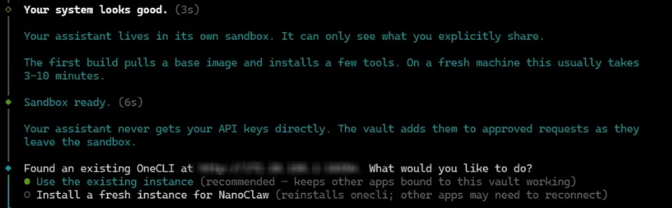 one-cli-setup