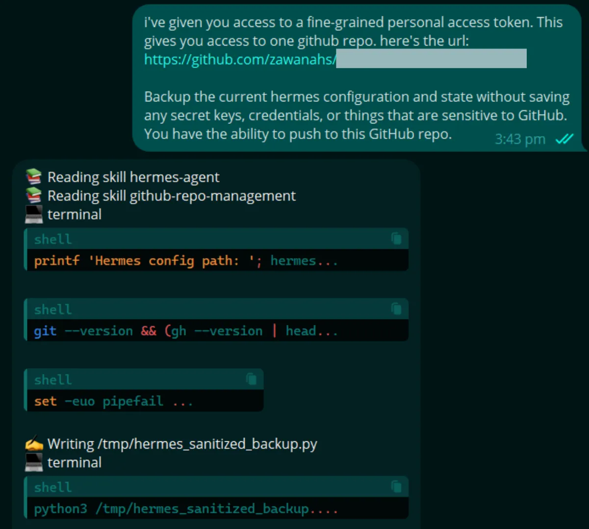 hermes-backup
